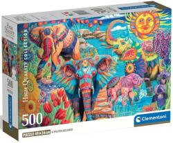 Clementoni Elephants 500 db-os (35578)