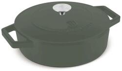 Berlinger Haus Alacsony lábas 26 cm 2, 57 literes öntöttvas Matte Green Collection BH/6262 (BH/6262)