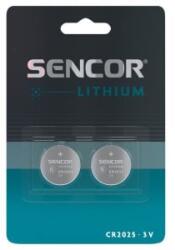 Sencor SBA CR2025 2BP lithium gombelem (2db) (35056556) (35056556)