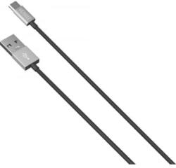 YENKEE USB A / B micro szinkronizáló és töltőkábel 2m szürke (YCU 222 BSR) (YCU 222 BSR) - aqua