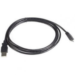  OEM USB 2.0 A -> USB 2.0 micro B M/M adatkábel 1.8m fekete (WENT93181) (WENT93181)