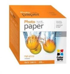 ColorWay Fotópapír Magasfényű, 230 g/m, 10x15, 500 lap (PG2305004R) (PG2305004R)