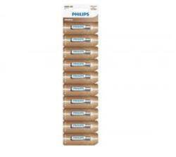 Philips alkáli AAA mini ceruzaelem 10db (LR03AL10S/10) (LR03AL10S/10) - aqua