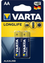 VARTA Longlife alkáli elem AA 2db (4106101412) (4106101412) - aqua