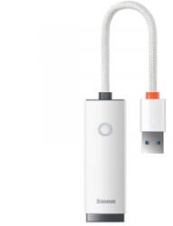 Baseus Lite Series USB - RJ45 hálózati adapter fehér (WKQX000102) (WKQX000102)