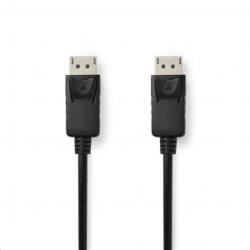 Nedis CCGB37014BK20 DisplayPort 1.4 összekötő kábel 2 m fekete (CCGB37014BK20)