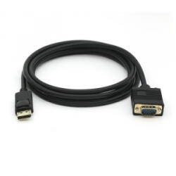 Equip 119338 DisplayPort - VGA kábel 2m fekete (119338)