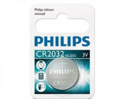 Philips 3V Lítium gombelem (CR2032/01B) (CR2032/01B)