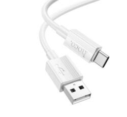 hoco. X107 adatkábel (USB - Type-C, 3A, 100cm) FEHÉR (X107_USB_TYPE-C_W) (X107_USB_TYPE-C_W)