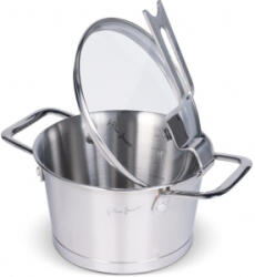 Lamart LT1272 lábas fedővel, 16 × 9 cm lábas - rozsdamentes acél belső felület (42007073) (42007073)