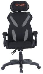 The G-Lab KS BARIUM gaming szék fekete (KS BARIUM BLACK) - aqua