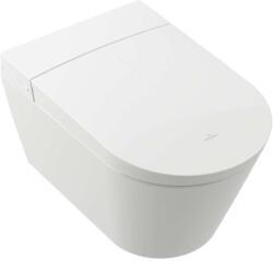 Villeroy & Boch ViClean - Elektronikus kerámia bidé, falra szerelhető, DirectFlush, CeramicPlus, SoftClosing, alpesi fehér V22EM101 (V22EM101)