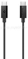 Spigen ESSENTIAL EB6010CC adatkábel (Type-C - Type-C, 60W, PD gyorstöltő, 100cm) FEKETE (ACA08718) (ACA08718) - mysoft