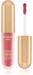 Bourjois Cloud Crème Velvet Matte ултра матиращо течно червило цвят 02 Cafe Crème 3.1ml