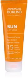 Annemarie Börlind ANNEMARIE BÖRLIND SUN ANTI-AGING crema pentru bronzat piele anti-imbatranire SPF 15 75 ml