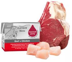 PLATINUM Menu nedves kutyatáp - marha + csirke 90 g