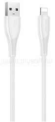 Awei CL-182L adatkábel (USB - lightning, 2.4A, 100cm) FEHÉR (AWEI_CL-182L_W) (AWEI_CL-182L_W)