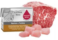 PLATINUM Menu nedves kutyatáp - ibériai sertés + pulyka 90 g