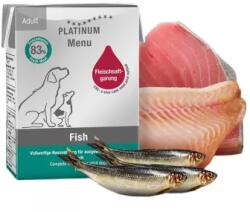 PLATINUM Menu nedves kutyatáp - hal 185 g