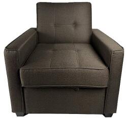 Studio Casa Fotoliu Extensibil Studio Casa Smart Living CONFORT SET B 81 x 84 x 85.5cm Stofa Maro Inchis (BL1882-MAROINCHIS)