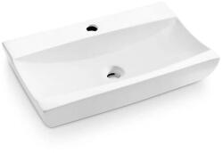 Bathco 0041 - Ráépíthető mosdó SARDINERO 61, 5x37, 5 cm porcelán/fehér 0041 (BO0004)