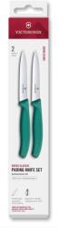 Victorinox - SWISS CLASSIC zöldségkés-készlet, 10 cm, 2 db, türkiz 6.7794. 2C1 (GG755)