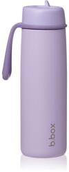 b.box Stainless Steel Thermos Bottle termopalack szívószállal Lilac Love 690 ml