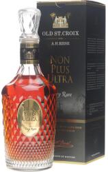A.H. Riise Old St. Croix Non Plus Ultra - Very Rare Rum 0, 7L 42% pdd