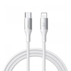 JOYROOM Cablu Date si Incarcare USB-C - Lightning Joyroom S-A28 Flash, 30W, 1m, Alb