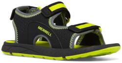 Merrell Panther Sandal 3.0 Black/Hi Viz Gyerekszandálok UK 6