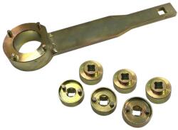 Lincos Rövid főtengely rögzítő kulcs 3 szelep beállító szerszámmal VW, Audi, Seat, Skoda 1.8, 2.0 FSI, TFSI (W0696)