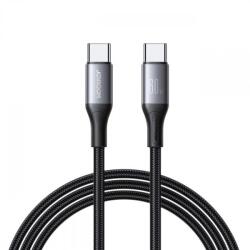 JOYROOM Cablu Date si Incarcare USB-C - USB-C Joyroom S-A28 Flash, 60W, 1m, Negru