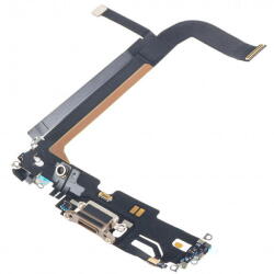 Aftermarket Piese si componente Banda cu Conector Incarcare - Microfon Apple iPhone 13 Pro Max, Auriu (ban/co/mi/ai1/au) - vexio