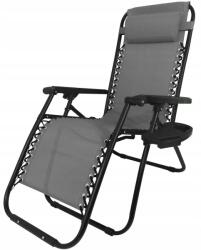  ZERO GRAVITY megerősített nyugágy, szürke X2