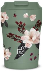 Ars Una Flowery Green thermo bögre 350ml (56375350)