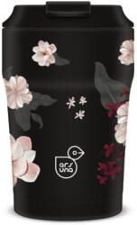 Ars Una Flowery Black thermo bögre 350ml (56373745)