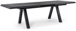  BOLZANO Kihúzható kerti asztal Kastor 205x265/103 cm antracit