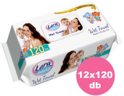 Lara Prémium kupakos törlőkendő 12x120 db