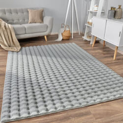  Modern szőnyeg Bubble (Light Grey) 200x290cm Világos Szürke
