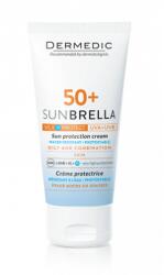 DERMEDIC Sunbrella Fényvédő Arckrém Zsíros és Kombinált Bőrre SPF50+ 50ml