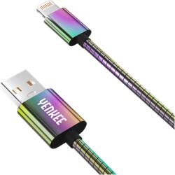 YENKEE Töltőkábel - 1m, USB /Lightning Csatlakozással