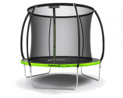  Prémium Fekete Just Fun Kerti Trampolin 2, 4 M - 244 Cm