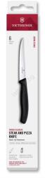 Victorinox - комплект ножове за стек SWISS CLASSIC 11 см 6 бр. черни (GG705)