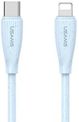 USAMS GREEN SERIES cablu de date (Tip-C - fulger, 30W, încărcător rapid, 100cm) LIGHT BLUE (SJ717USB03)