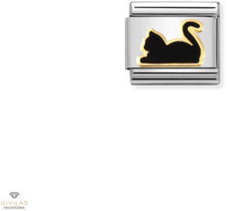 NOMINATION "Fekete macska" charm - 030272-80