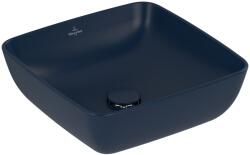 Villeroy & Boch Artis mosdótál 41x41 cm négyzet mosdótálak kék matt 417841R6 (417841R6)