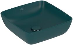 Villeroy & Boch Artis mosdótál 41x41 cm négyzet mosdótálak zöld matt 417841TE (417841TE)