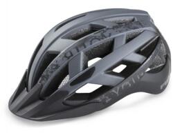 R2 Bukósisak LUMEN ATH18V/L Inmold, ledes, szürke / matt fekete (58 - 62 cm)