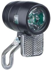 Büchel Lámpa Első Agydinamós 1 Led Sport Eco 20Lux (Kapcsolós) Fekete