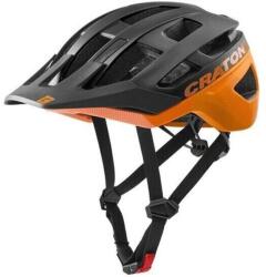 Cratoni Sisak Allrace Black-Neonorange Matt M-L 56-61cm
